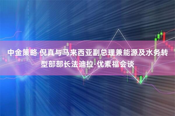 中金策略 倪真与马来西亚副总理兼能源及水务转型部部长法迪拉·优素福会谈